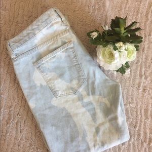 Current/Elliot Acid Wash Jeans